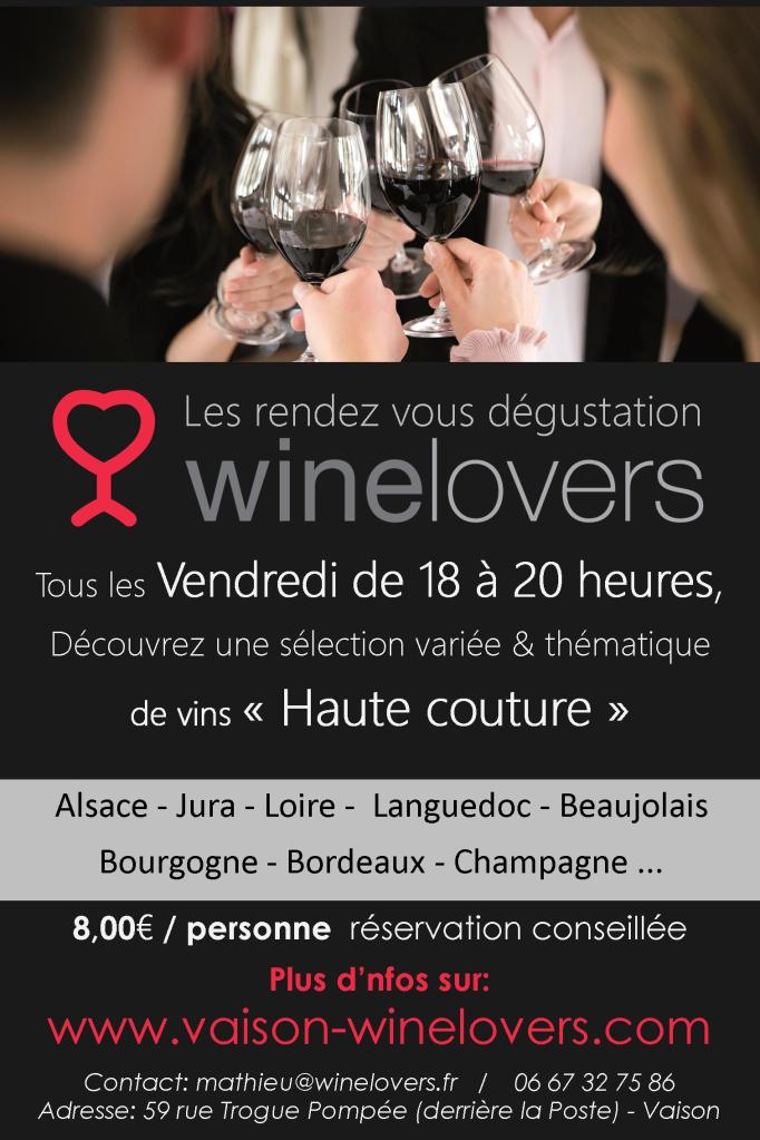 affiche dégustation friday